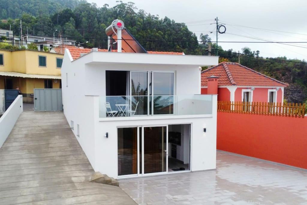 Brand New Private Modern Apartment With Patio And Sea View Calheta  Extérieur photo