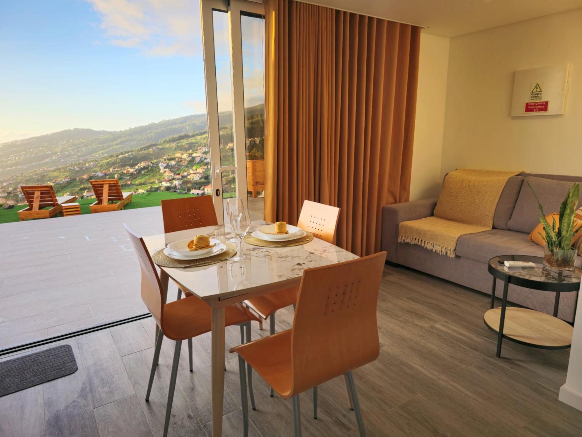 Brand New Private Modern Apartment With Patio And Sea View Calheta  Extérieur photo