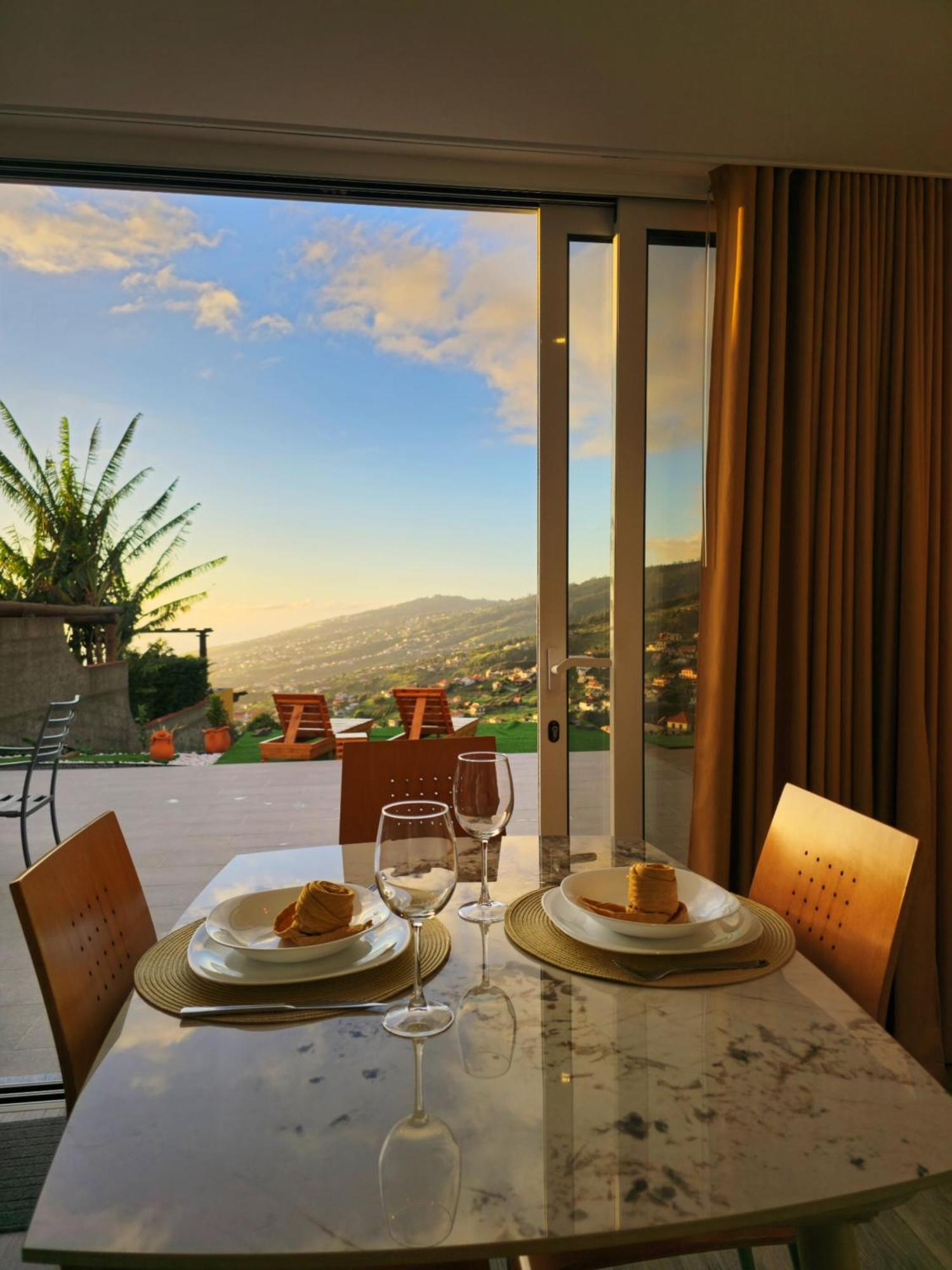 Brand New Private Modern Apartment With Patio And Sea View Calheta  Extérieur photo